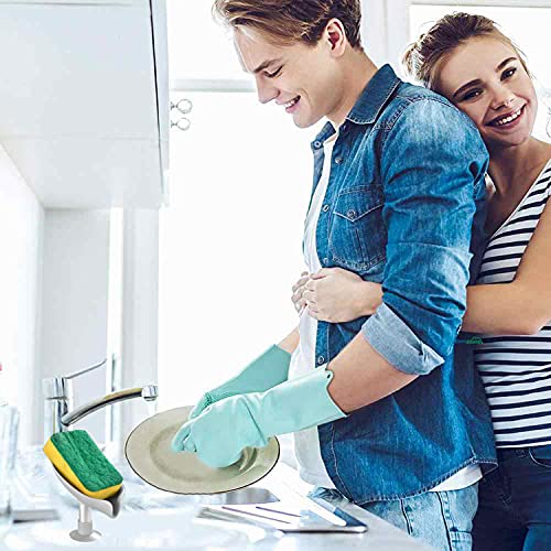 Bar Soap Holder Shower Soap Holder Self Draining Soap Dish With Suction Cup Dish Sponge Holder For Kitchen Bathroom #TOP4