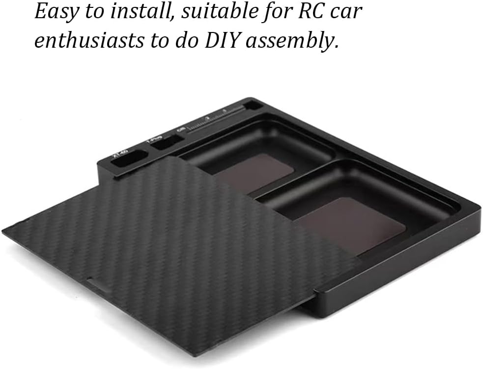 Model Car Parts Storage Box Waterproof Wear-Resistant Repair Tool Tray Organize Screws Disk Pallet Cars Truck Parts - (Color: TYPE1, CN)