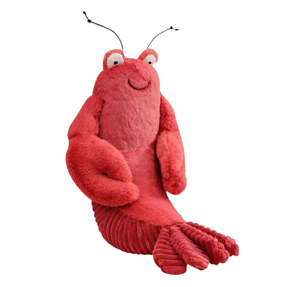 TONGMAN 17" Lobster Plush Toy - Lobster Stuffed Animal，Marine Animal Stuffed Doll,for Kids Birthday and Christmas Decoration-Gift (Lobster)