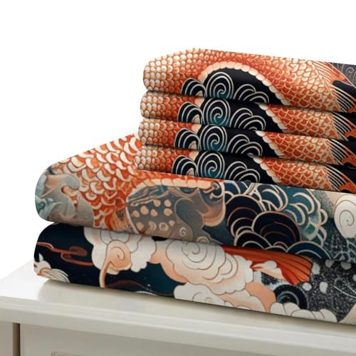 Housse de couette dragon 3D en microfibre 260x220 cm avec taies - 6