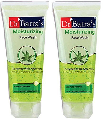 Dr Batra'sBATRA MOISTURIZING FACEWASH - 200ML (MRP - 380) (PACK OF 2, 100ML EACH)
