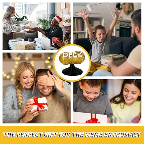 Desk Statue Hilarious Meme Gag Gift for Meme Lovers, Funny White Elephant Party Gift, Christmas Room or Desk Decoration