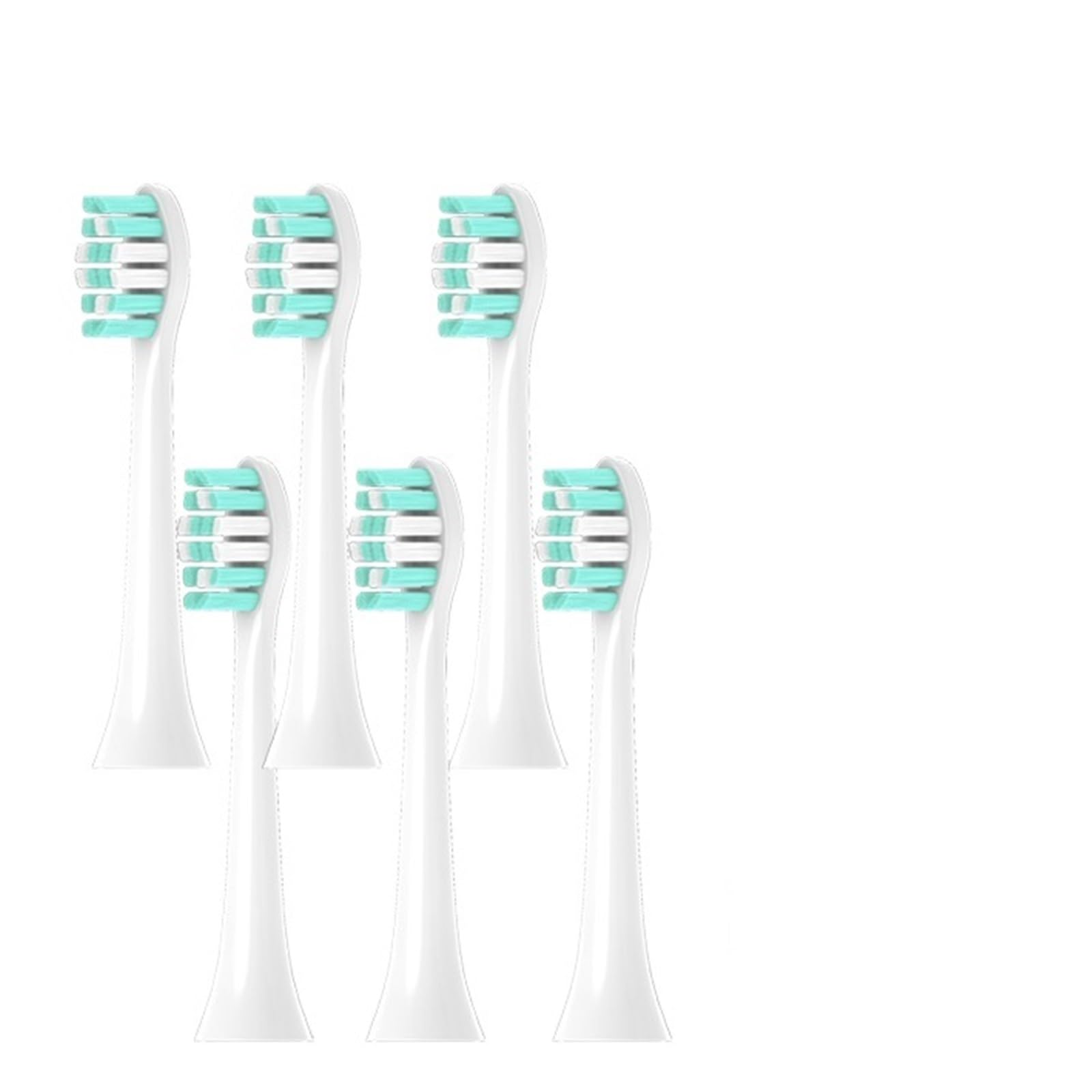 Cabezales de cerdas suaves, compatible con PHILIPS | Cabezal adulto de plástico para sustitución y uso diario(30pcs)