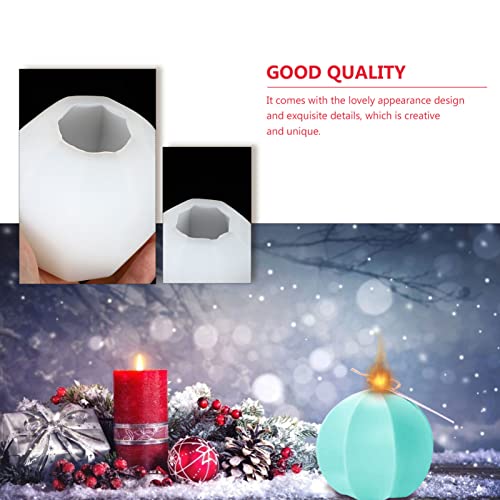 DOITOOL DIY Seife Kerze Herstellung Form: Laterne Form Silikon Kerzenformen Wachsform für Handgemachte Seife Kerze… – Bild 3