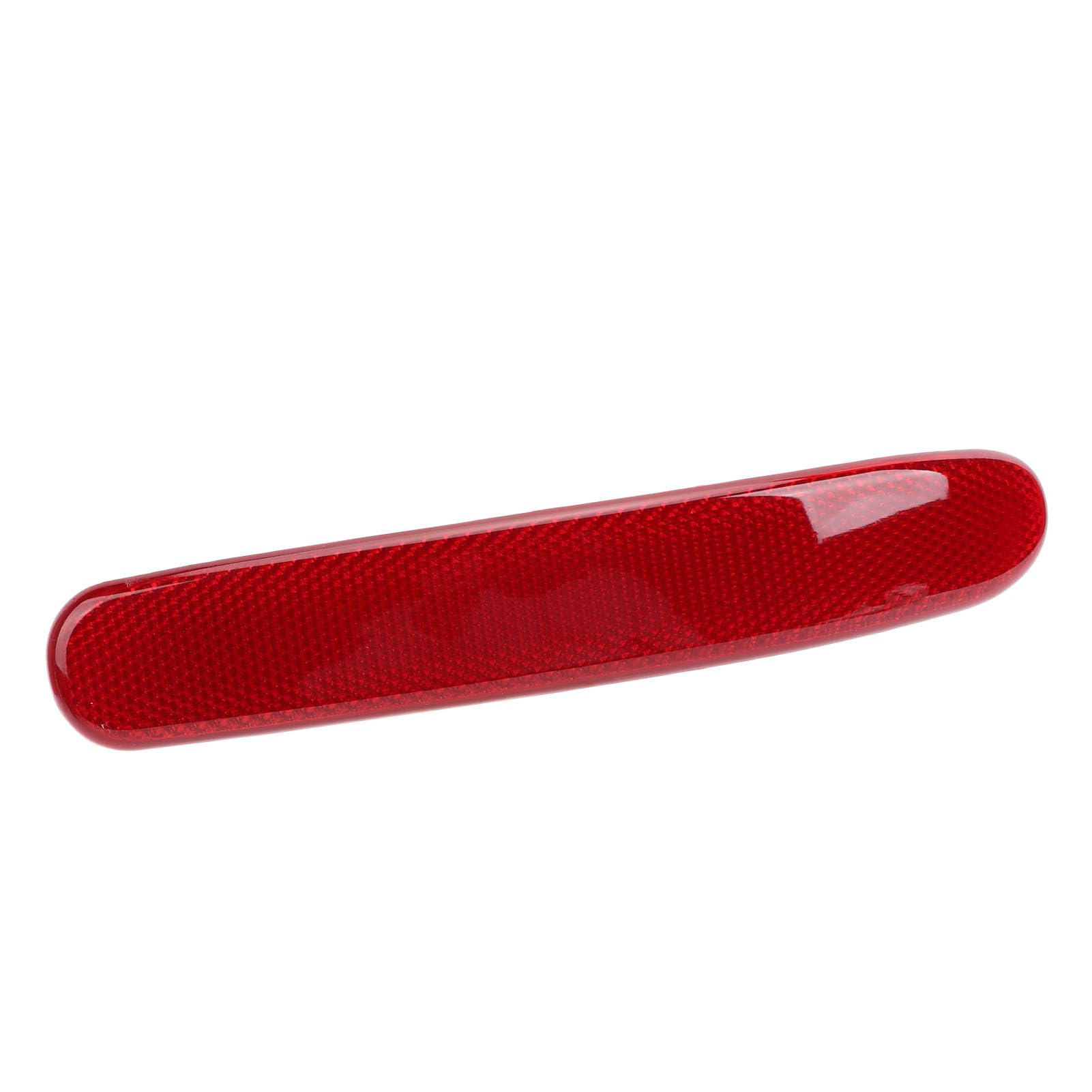 Keenso Réflecteur de Pare-Chocs Arrière Rouge pour Clubman R55 2008-2014, Améliore la visibilité et la sécurité, Installation Facile, Construction ABS Durable, Améliore L'apparence