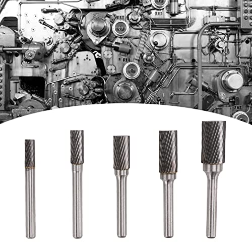 Set de 5 fresas de carburo con vástago de 6 mm miniatura 4