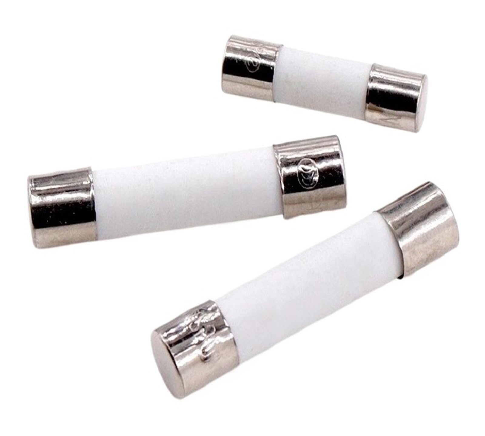 AMP 5 x 20 mm 6 x 30 mm zwinne bezpieczniki rurowe 250 V 0,25 A -30 A (12 A, 5 x 20 mm, 10 szt.)
