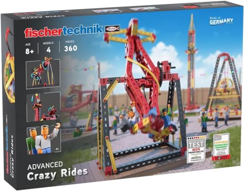 fischertechnik 569019 Advanced Crazy Rides - Bausatz Freizeitpark,...