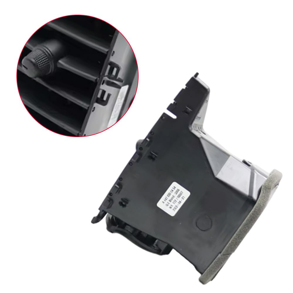 Rejilla de ventilación de aire acondicionado para coche salida de aire del salpicadero central compatible con Mercedes-Benz Vito V260 W447 W448 (2015-2023) A4478300454 izquierda