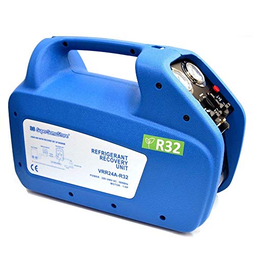 UNITÀ DI RECUPERO RECUPERATORE GAS REFRIGERANTE - 1 HP IDONEO ANCHE PER GAS R32