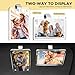 2Pcs Car Picture Holder, Acrylic Car Visor Photo Clip, Personalized Car Accessories Magnetic Car Sunshade Photo Frame for Adding Family or Personal Photos, Gifts for Christmas/Thanksgiving/Valentine's Day