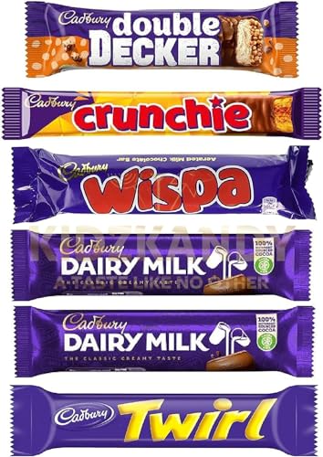 Cesta de Navidad colección de chocolate, paquete de 6 – Barras de chocolate con leche lácteos de Navidad barra completa cesta de chocolate