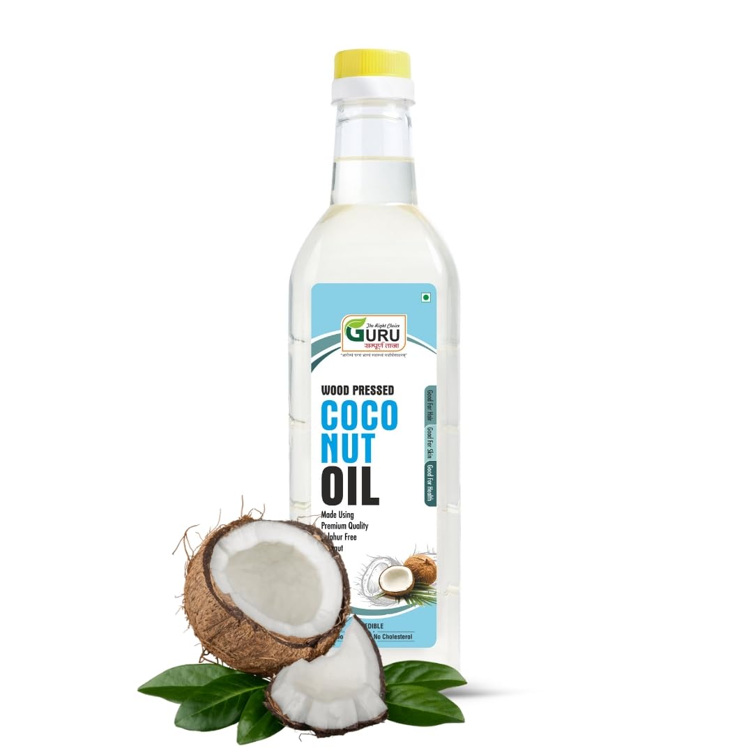 See full amazon price history chart for GURU Wood Pressed Coconut Oil - 1 Litre | Kolhu/Kacchi Ghani | Natural | Chemical-Free | A1 grade real | Wood Pressed | Cold Pressed Coconut Oil for Cooking & Multipurpose Usage GURU Wood Pressed Coconut Oil - 1 Litre | Kolhu/Kacchi Ghani | Natural | Chemical-Free | A1 grade real | Wood Pressed | Cold Pressed Coconut Oil for Cooking & Multipurpose Usage (B0D7W5W46Z) Amazon Price History, Amazon Price Tracker