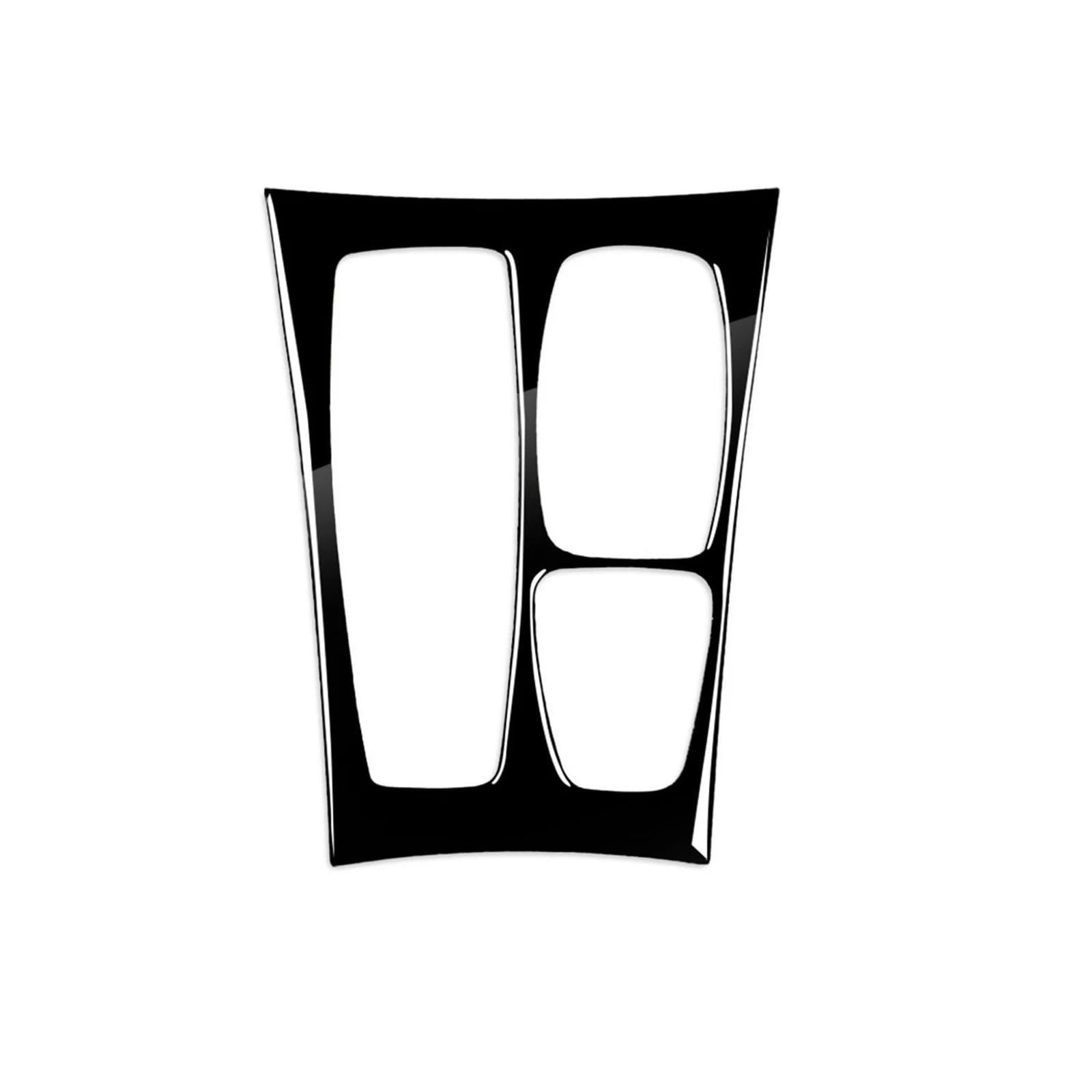 Car Interior Mouldings for X5 E70 2008-2013 X6 E71 2009-2014 Car Glossy Piano Black Interior Gear Trim Sticker(LHD)