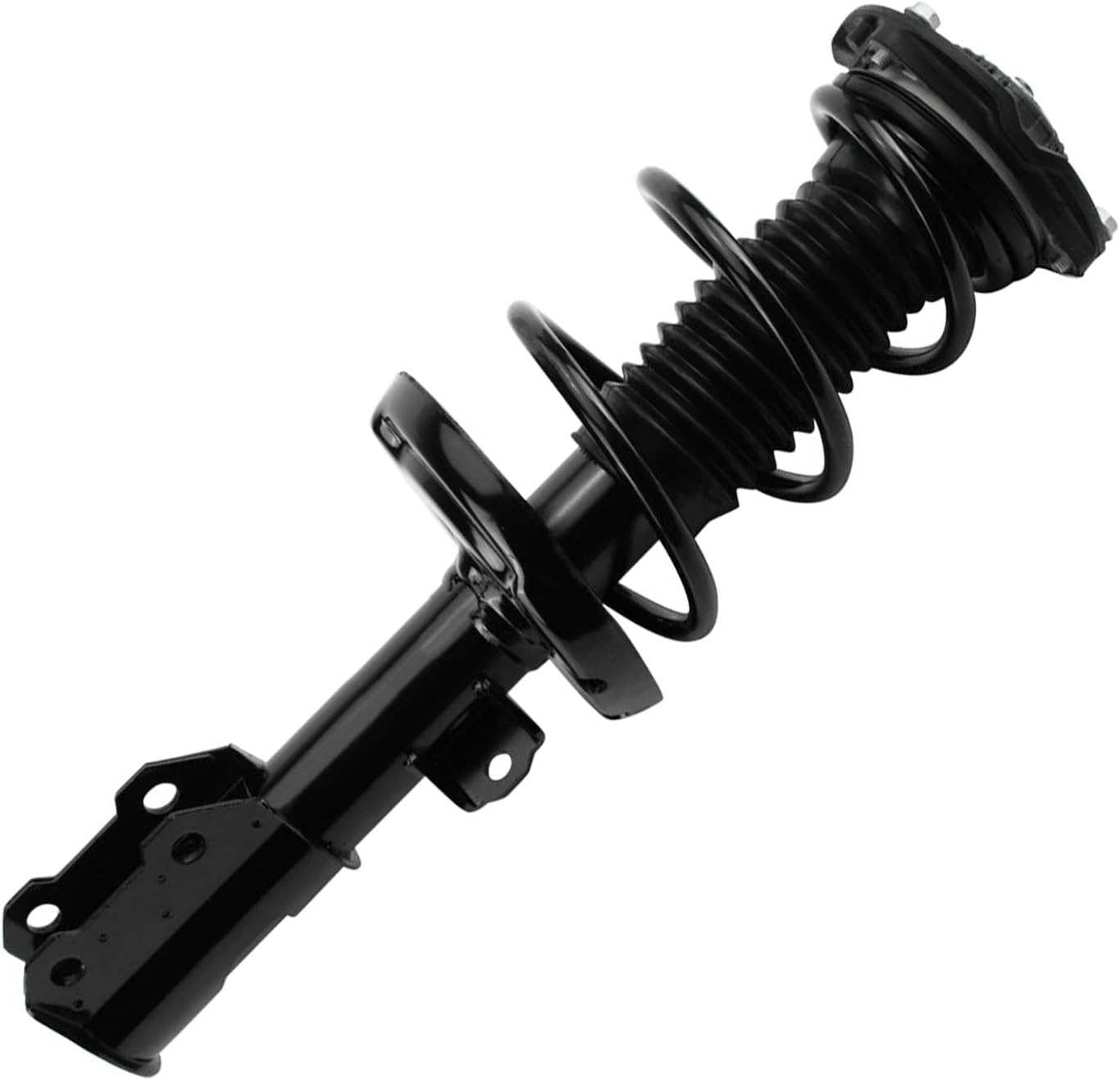 Detroit Axle - Front Left Strut for 2016 2017 2018 2019 Chevrolet Cruze, Driver Side Strut and Coil Spring Assembly Replacement Suspension Quick Install Ready Strut Shock