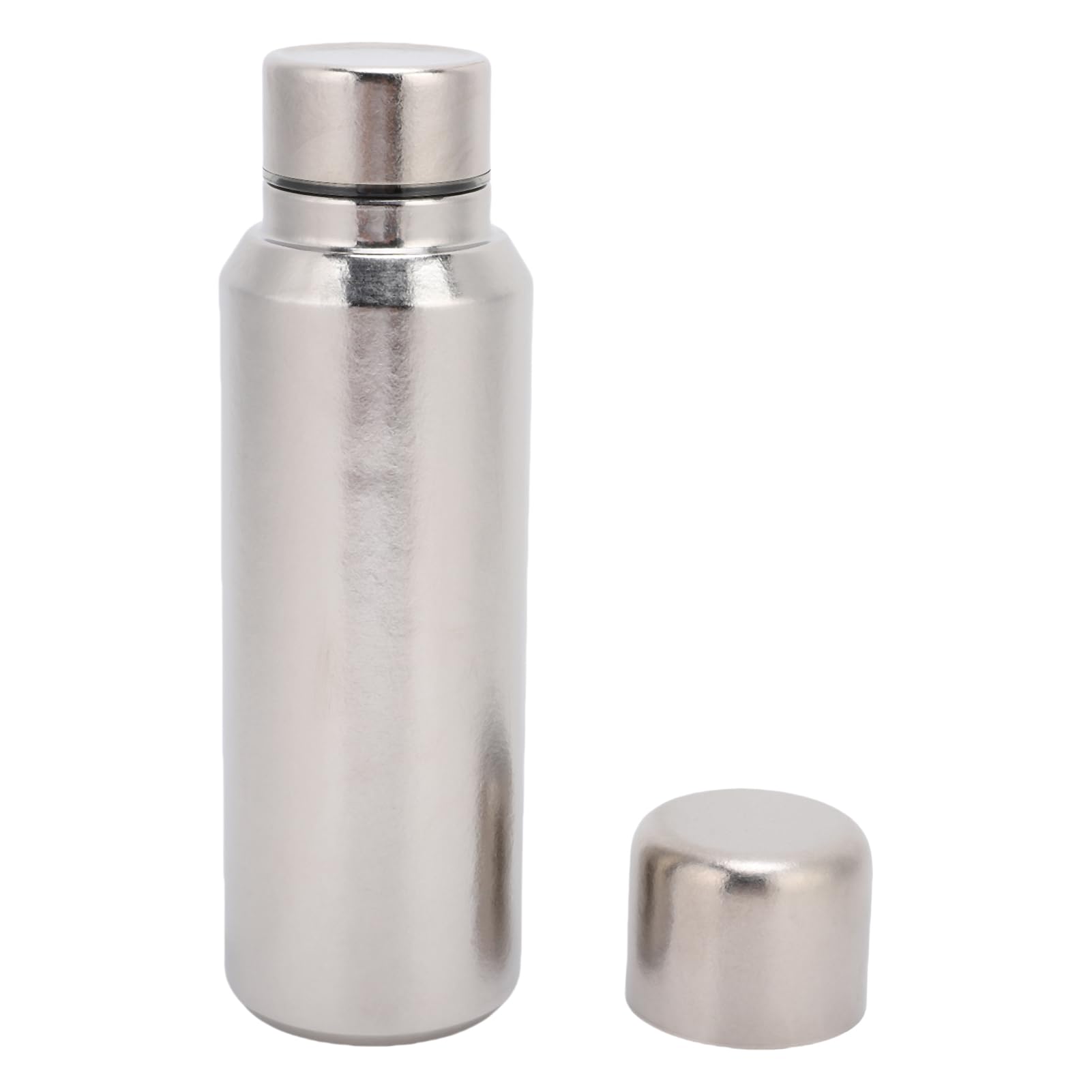Botella de Agua Pure Ti de 500 Ml, Termo Aislado a Prueba de Fugas, Botella de Infusor de té Al Vacío de Doble Pared con Tapa Magnetizada, de Agua Ligera y Reutilizable para Viajes (Color