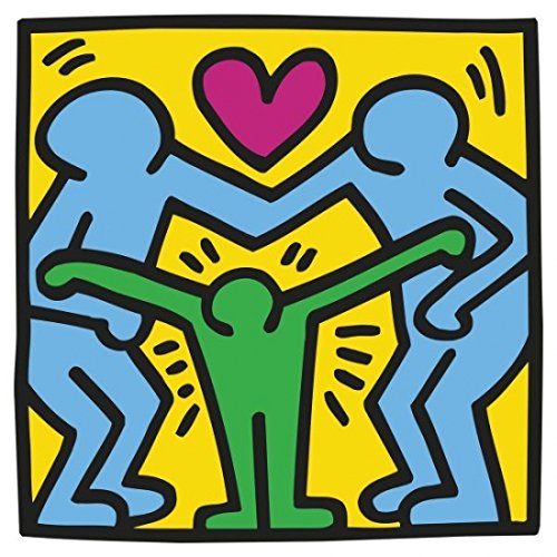 KH11 Poster Print by Keith Haring (20 x 22)