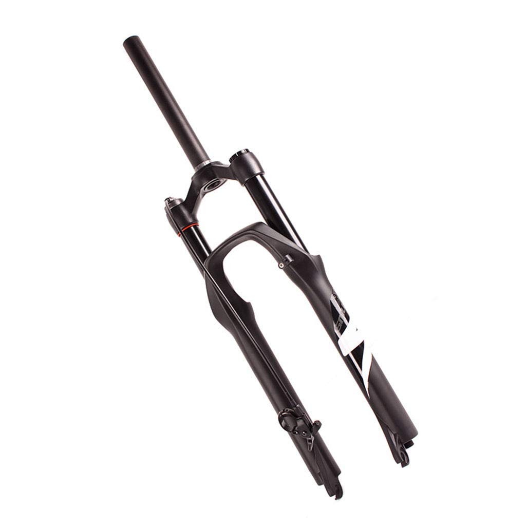 AZQOHMIS Bike Suspension Fork,Bicycle MTB Fork,Gas Shock Absorber Suspension Air Fork,Aluminum Alloy,Straight Steerer Remote Lockout,For Road Cycling Mountain Bike,Green-29in