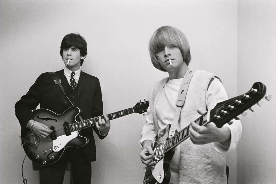 The Rolling Stones モノクロポスター Yahoo!オークション - The Rolling Stones W⑦ 1969年 告知 大判