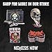 Nemesis Now Metallica Master of Puppets Tankard, Hand-Painted Resin, Officially Licensed Metal Album Art, Stainless Steel Insert, 15.5cm
