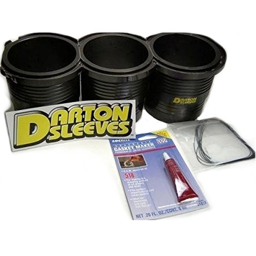 Darton 800160 Iron MID Wet Sleeves for 20082015 Mitsubishi Lancer