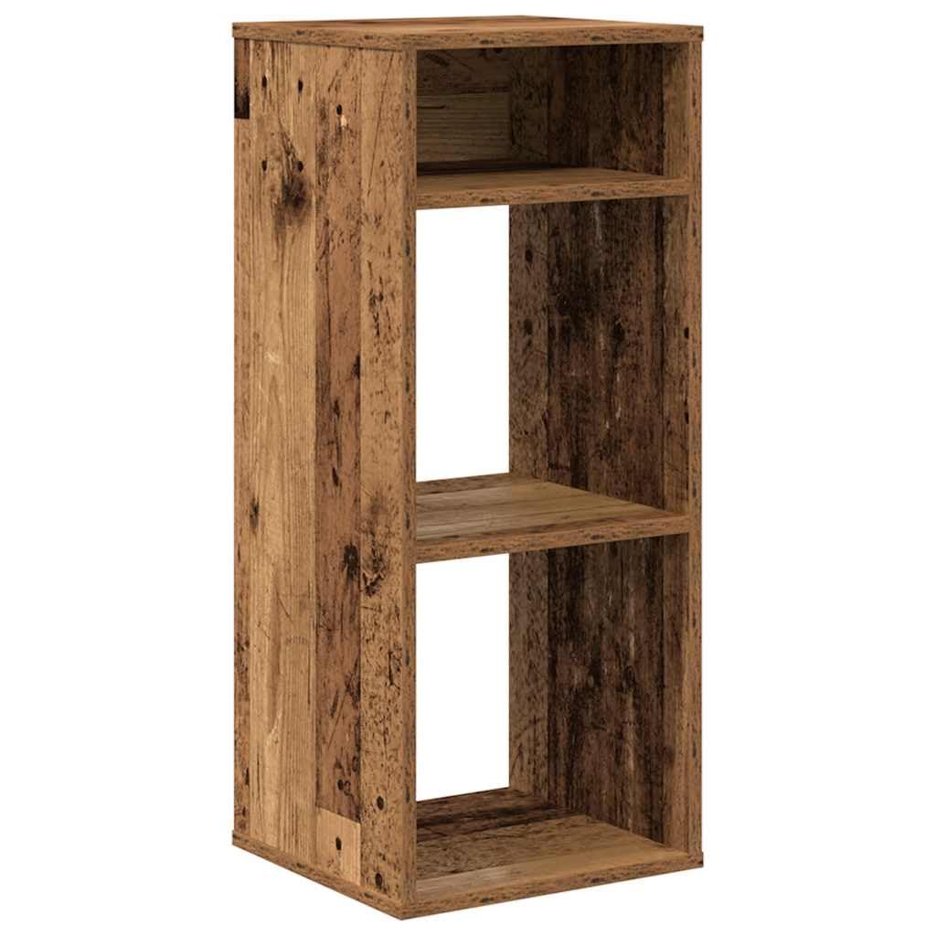 vidaXL Bücherregal Altholz-Optik 34x31x80 cm Holzwerkstoff
