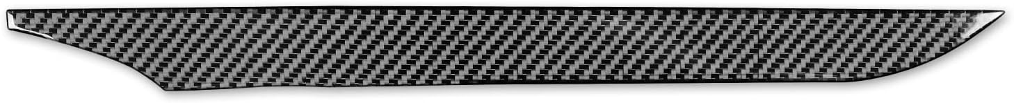 Carbon Fiber Car Co-Pilot Dashboard Decor Stciker Compatible with Toyota Tacoma 2015 2016 2017 2018 2019 2020 Accessories Black