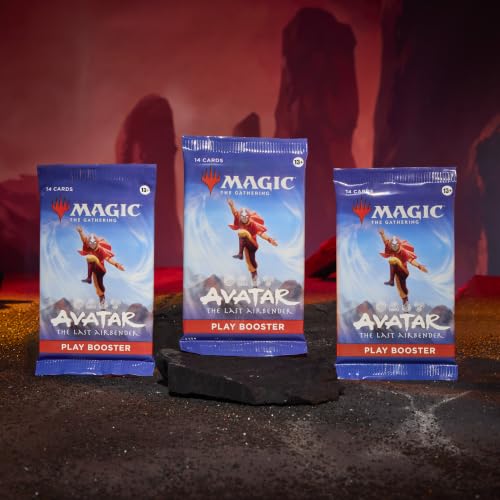 Image of Magic: The Gathering | Avatar: The Last Airbender Bundle | Includes 9 Play Boosters, 30 Lands, 1 Foil Alt-Art Promo Card + Exclusive Accessories | Collectible Trading Card Game