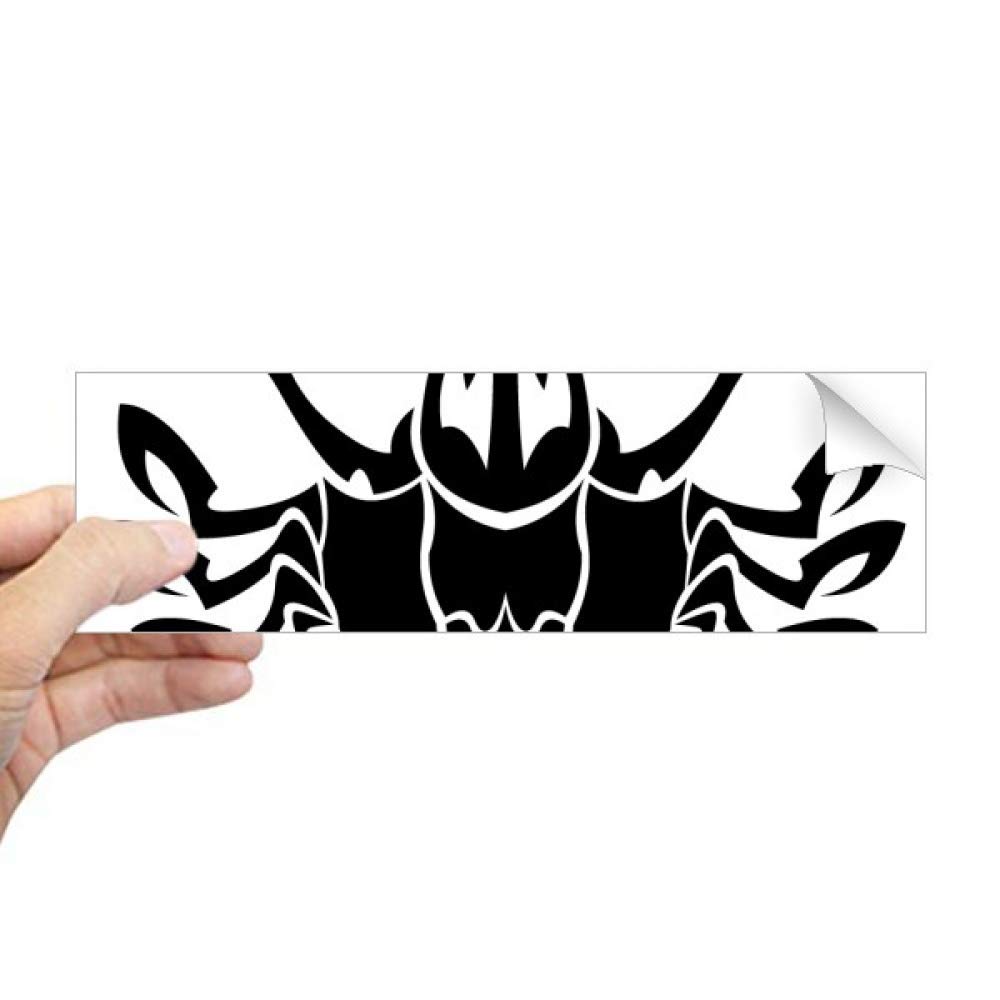 Sticker rectangulaire cancer du zodiaque pour fenêtre DIYthinker