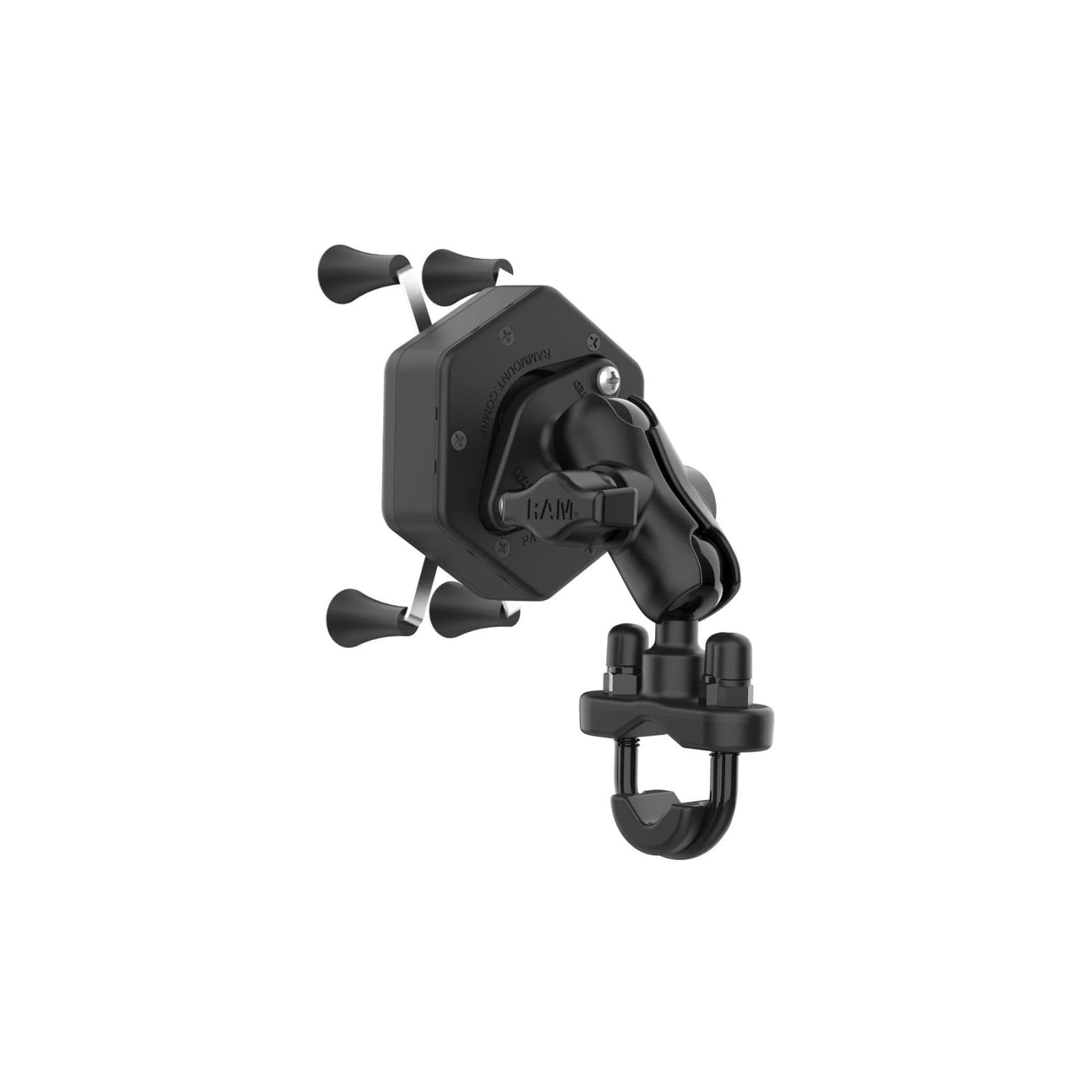 Amazon | ラムマウント(Ram Mounts) 防振Xグリップ(S)＆U字クランプ