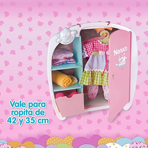 Armario Nenuco para solucionar el desorden de ropa de muñecas de 35cm y 42cm 5