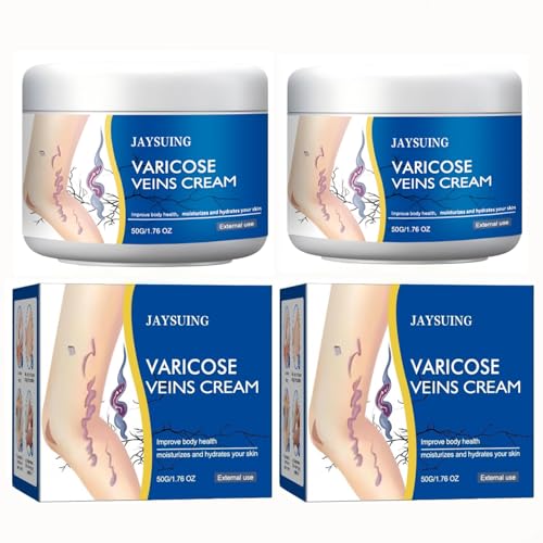 Varicose Veins Cream for Legs | Gentle Soothing & Moisturizing Leg Cream | Supports Circulation & Healthy-Looking Skin | Repair Cream for Varicose & Spider Veins Relief- 2 Pack (1.76 Oz Each)