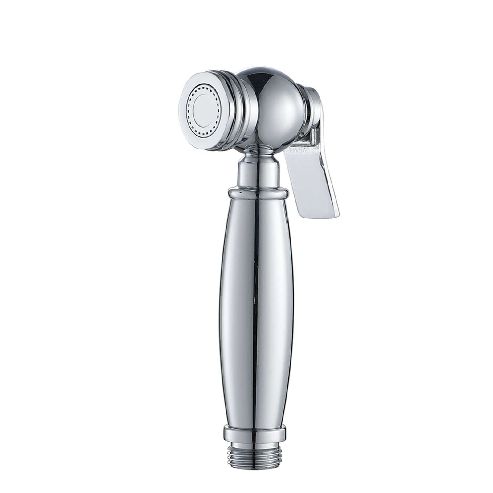 Set de bidé con teleducha, Flexo y Soporte Teleducha - Rociador con Soporte Acero Inoxidable,Set Rociador Aseo Spray para Baño Ducha Cabeza para Casa,Plata