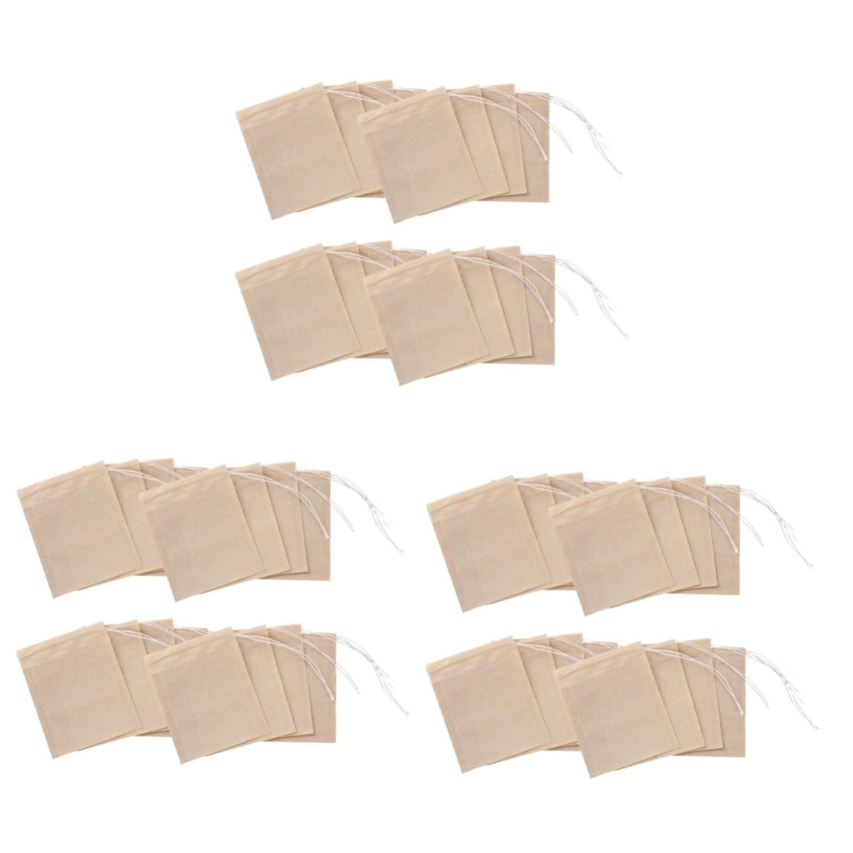 PRETYZOOM 900piezas Bolsas De Té Desechables Cordón Para Infusiones De Café Especias y Hierbas Material Seguro y Ligero Para Uso Diario