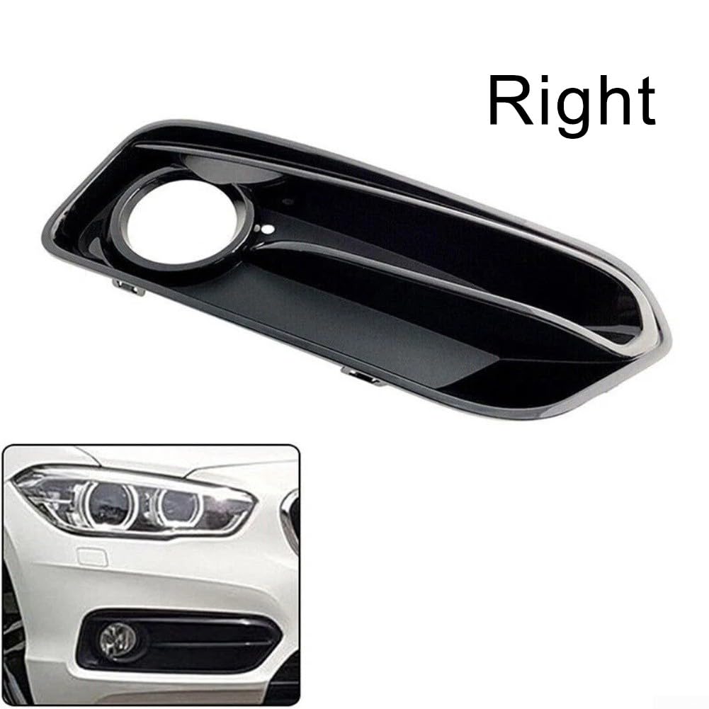 Griglia fendinebbia paraurti anteriore per BMW Serie 1 F20 F21 LCI Sport 2015-2019, installazione facile
