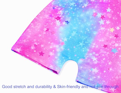 Image of Domusgo Gymnastics Leotards for Girls Sparkly One Piece Biketard Size 1-10Y