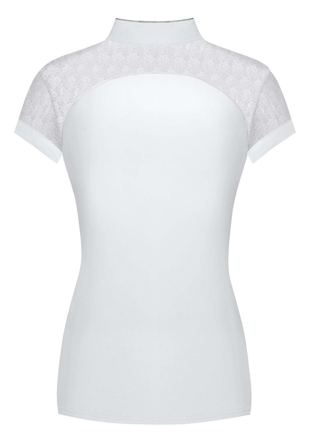 Fairplay Damen Turniershirt Kurzarm FP Anita White weiß