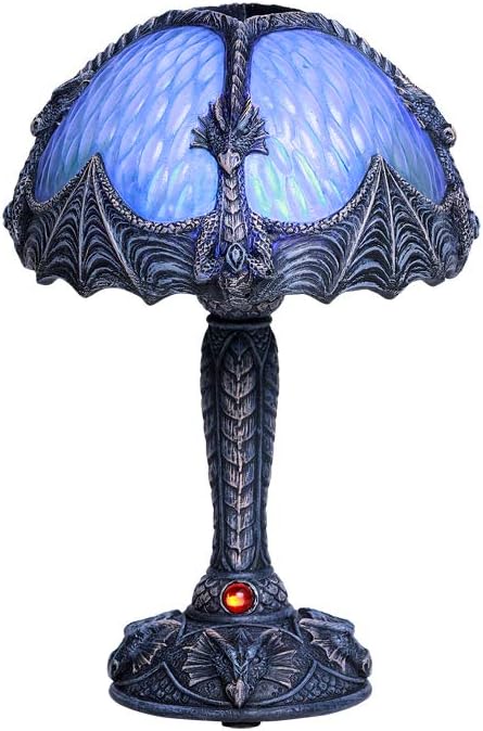 Pacific Trading Dragon LED Lamp composite resin New 7.5 inches Tall