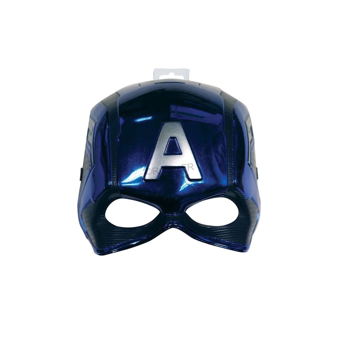 Rubie's 39217NS Marvel Avengers Captain America Deluxe Child's Mask Costume Accessory, Boys, One Size