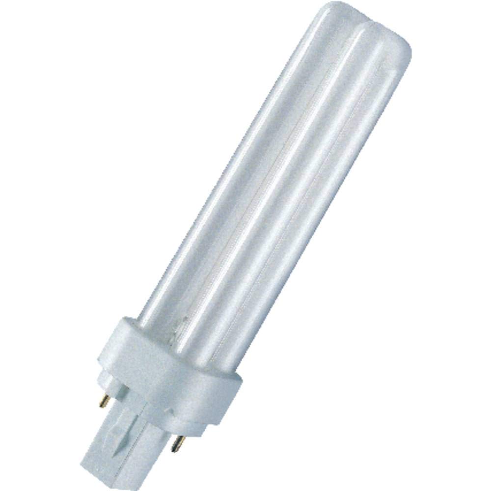 OSRAM DULUX T/E FHT24EX-L 8個入り Osram 012056 - Dulux D 18W/840 Double Tube 2 Pin Base Compact