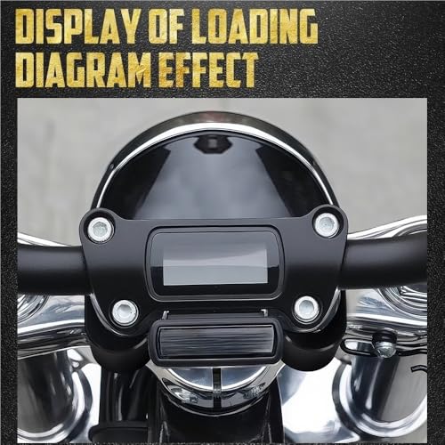 Soporte abrazadera manillar de motocicleta con acabado cromado para custom 4