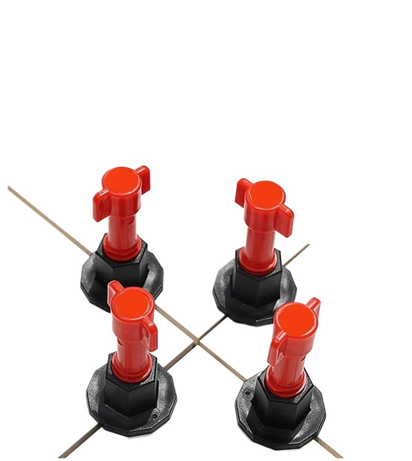 Kit di strumenti riutilizzabili for il livellamento delle piastrelle da parete, 100 pezzi, cunei livellatori, distanziatori for for pavimenti, sistema per Costruire, Muri, Pavimenti