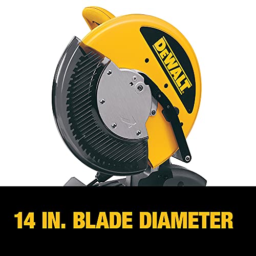 Dewalt Chop Saw For Cutting Metal, 14-Inch Steel Blade, Cuts 4X Faster (Dw872) #TOP3