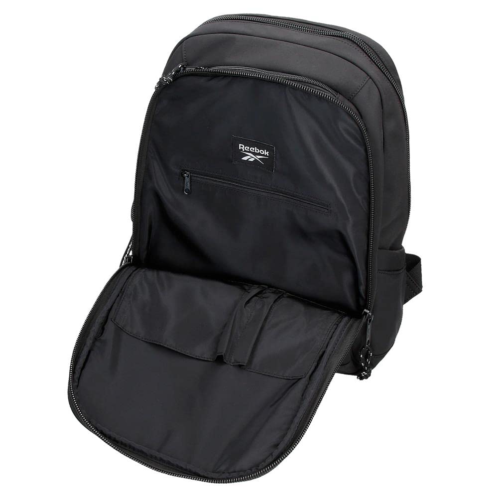 Reebok Elsie Zaino per Laptop fino a 12" Nero 25x37x10 cm Poliestere 9,25L