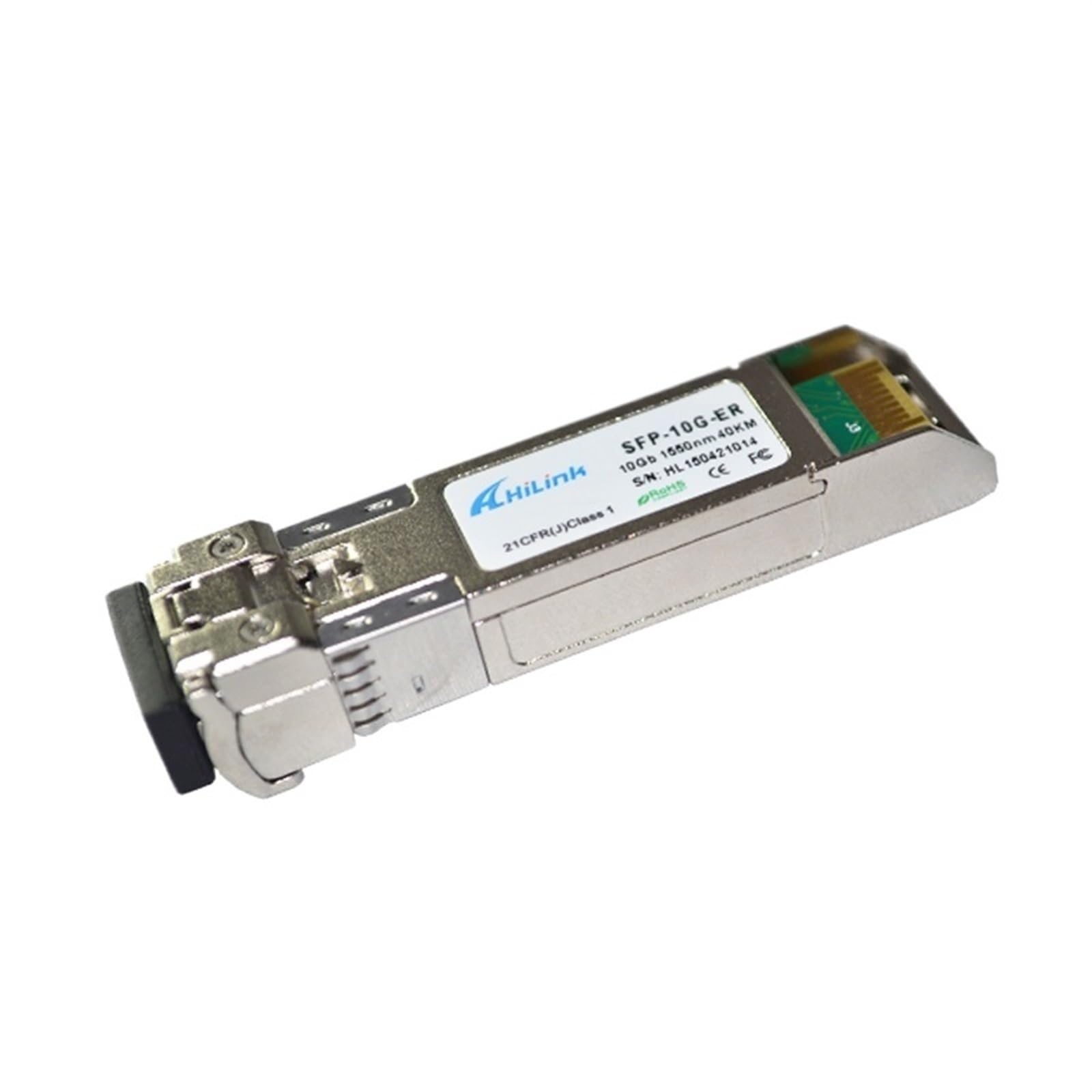 2 uds por Lote Interruptor Compatible con SFP-10G-ER monomodo 10G 1550nm 40km ER SFP + transceptor ddm