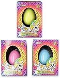Hapros 3 Pack Magical Grow Egg Easter Bunny Hatch in Water Toy - Growing Easter Eggs Basket Fillers And Party Favors For Boys & Girls (3 pack)