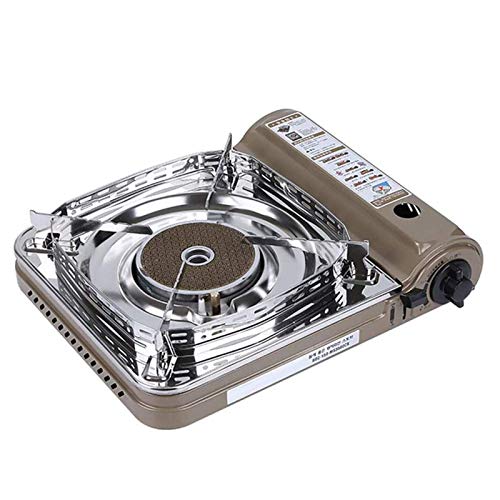 Campingkocher Gaskartuschen Ausrüstung, Butan-Gas-Ofen Tragbarer Windproof- Butan Aufsatz- Reichweite mit Tragetasche for