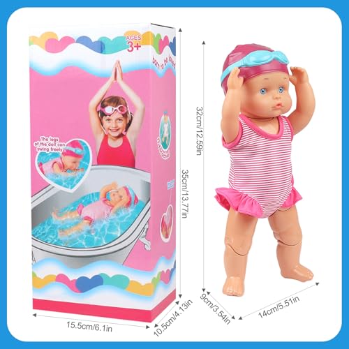 Muñeca Nadadora Eléctrica Impermeable OHGOSH miniatura 6
