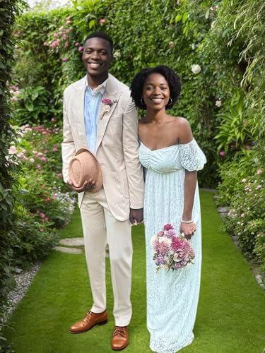 Mens Linen Suit Linen Suits for Men 2 Piece Suit Men Wedding Prom Casual Lightweight Men's Suits Blazer Jacket Pant Set3