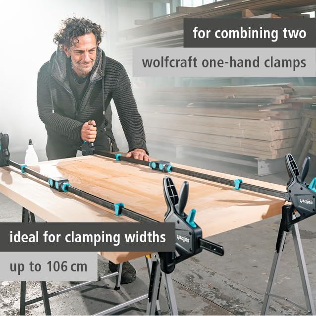 WOLFCRAFT Lijmklem PRO eenhands 100-700 mm kopen